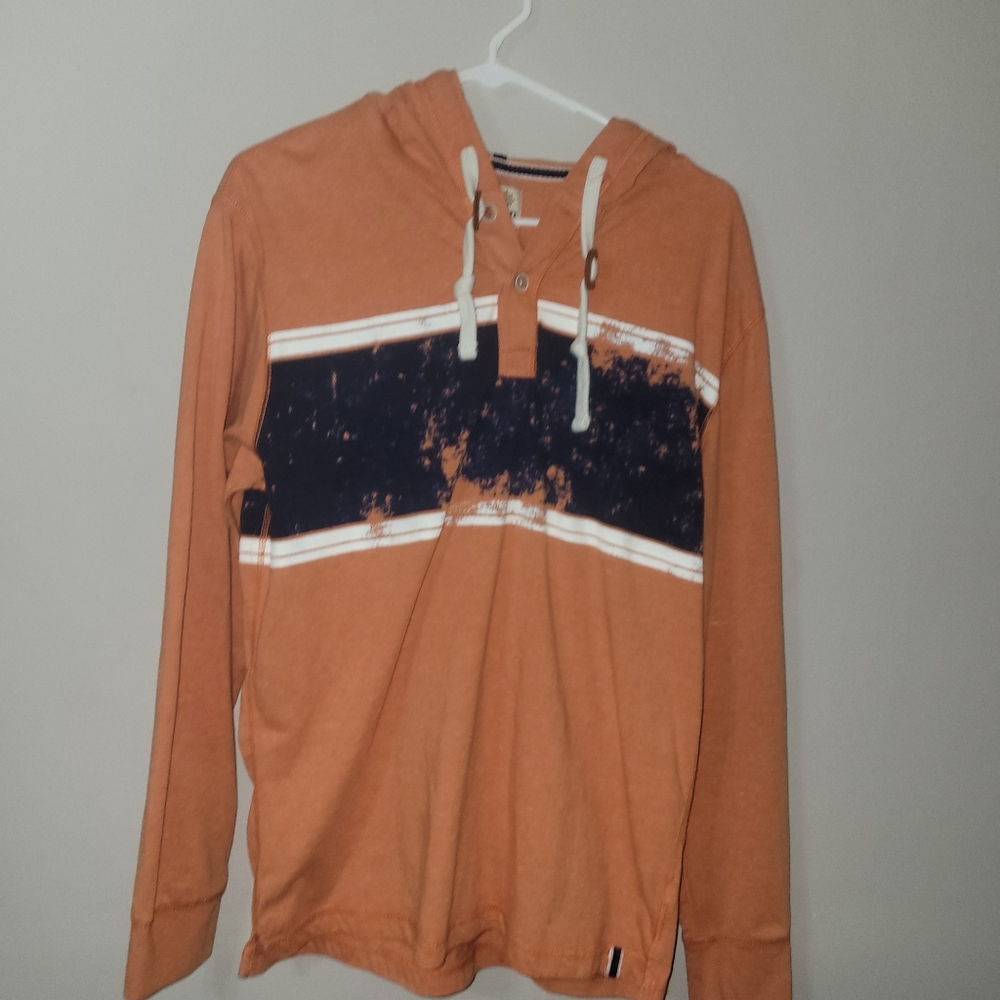 Ruff Hewn Mens Light Pullover Hoodie Size M